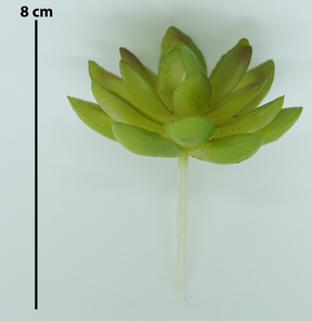 Kit com 12 Modelos de Suculentas Artificiais