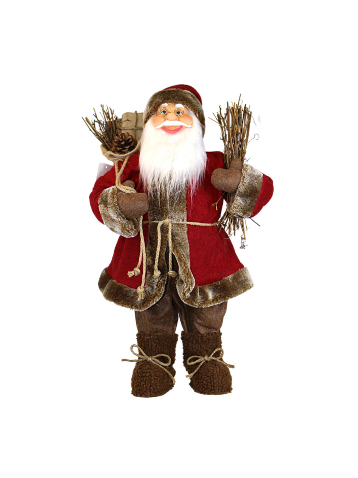 Boneco do Papai Noel de 60 cm para Decoração Natalina